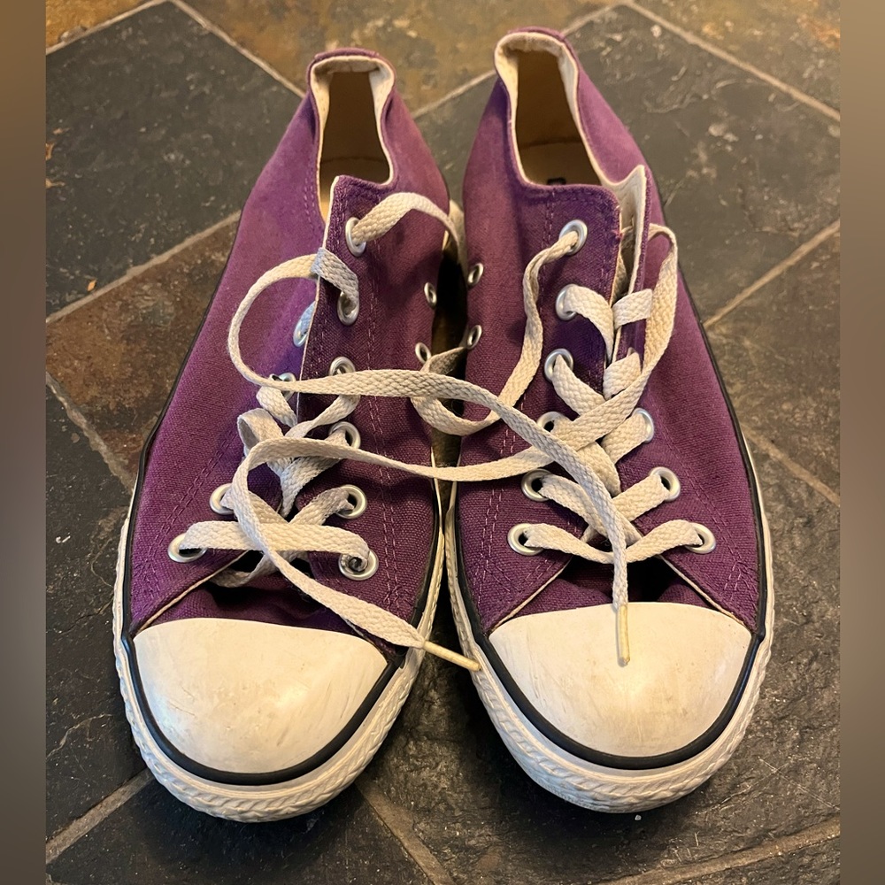 Converse All-Star Purple Sneakers
